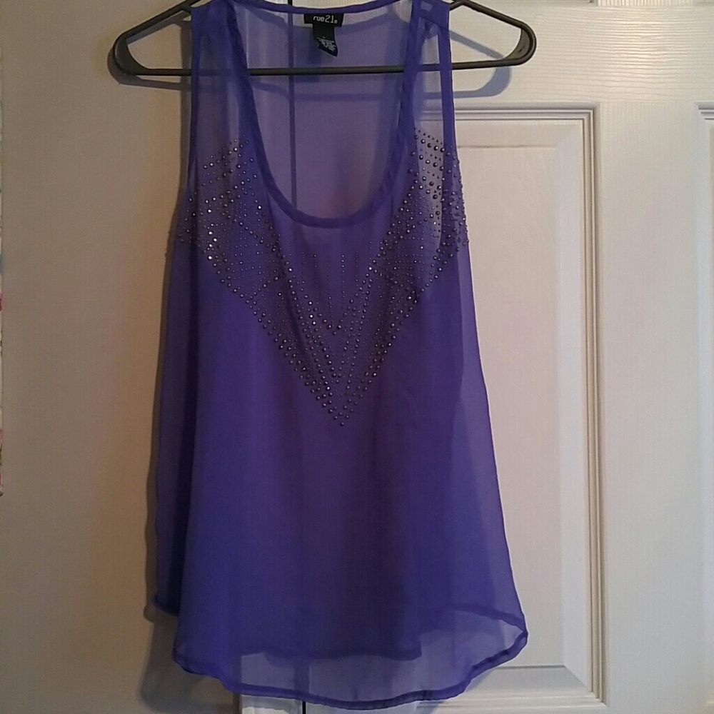 Sleeveless top
